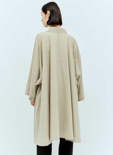 Leninster Trench Coat The Row Leninster Trench Coat Khaki row0256016