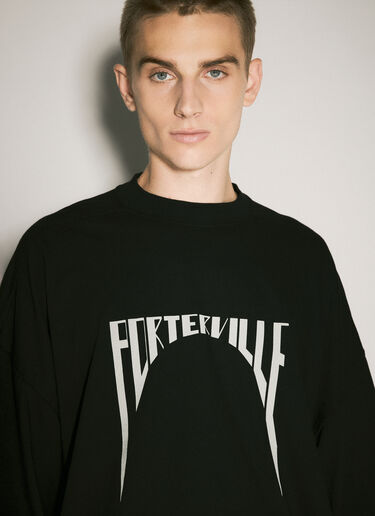 Rick Owens DRKSHDW Tommy T 上衣  黑色 drk0158002