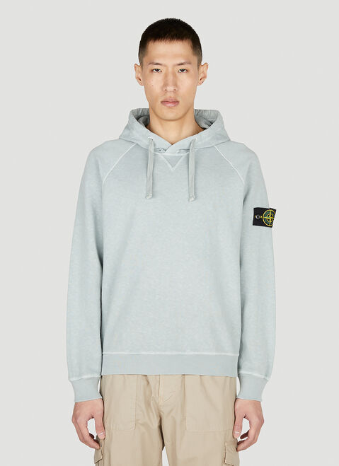 Saint Laurent Compass Patch Hooded Sweatshirt White sla0151029
