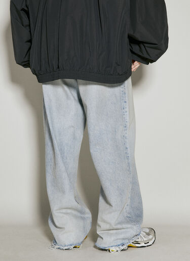 Distressed Baggy Jeans Balenciaga Distressed Baggy Jeans Blue bal0254026