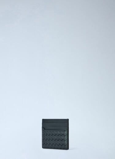 Bottega Veneta Intrecciato Piccolo Card Holder Black bov0165019