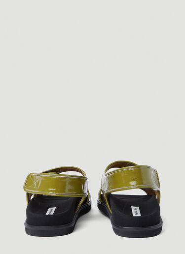 Reike Nen Piping Velcro Mould Sandals Khaki rkn0251003