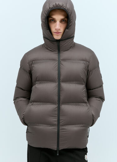 Moncler 마사크 쇼트 다운 재킷 브라운 mon0158012