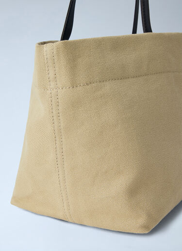 The Row Idaho Canvas Shoulder Bag Brown row0265026