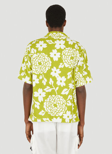 Floral Terry Shirt Prada Floral Terry Shirt Green pra0148030
