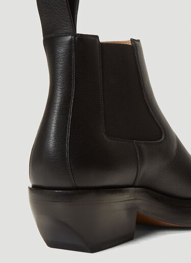 Bottega Veneta Lean Ankle Boots Black bov0242009