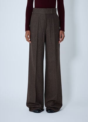 Max Mara Billy Pants Brown max0262066