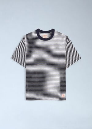 Brain Dead x Brooks Brothers California Striped T-Shirt Navy brb0162014