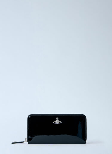 Vivienne Westwood ジップロングウォレット ブラック vvw0265048