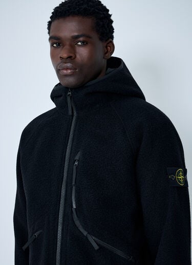 Ratinated Cloth Jacket Stone Island Ratinated Cloth Jacket Black sto0162038