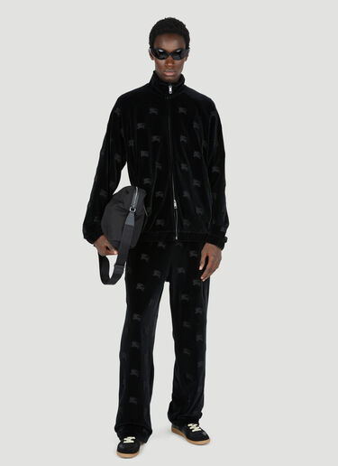 EKD Velvet Track Pants Burberry EKD Velvet Track Pants Black bur0153022