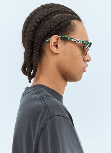 A BATHING APE® #2 Shark Sunglasses Black bap0155010