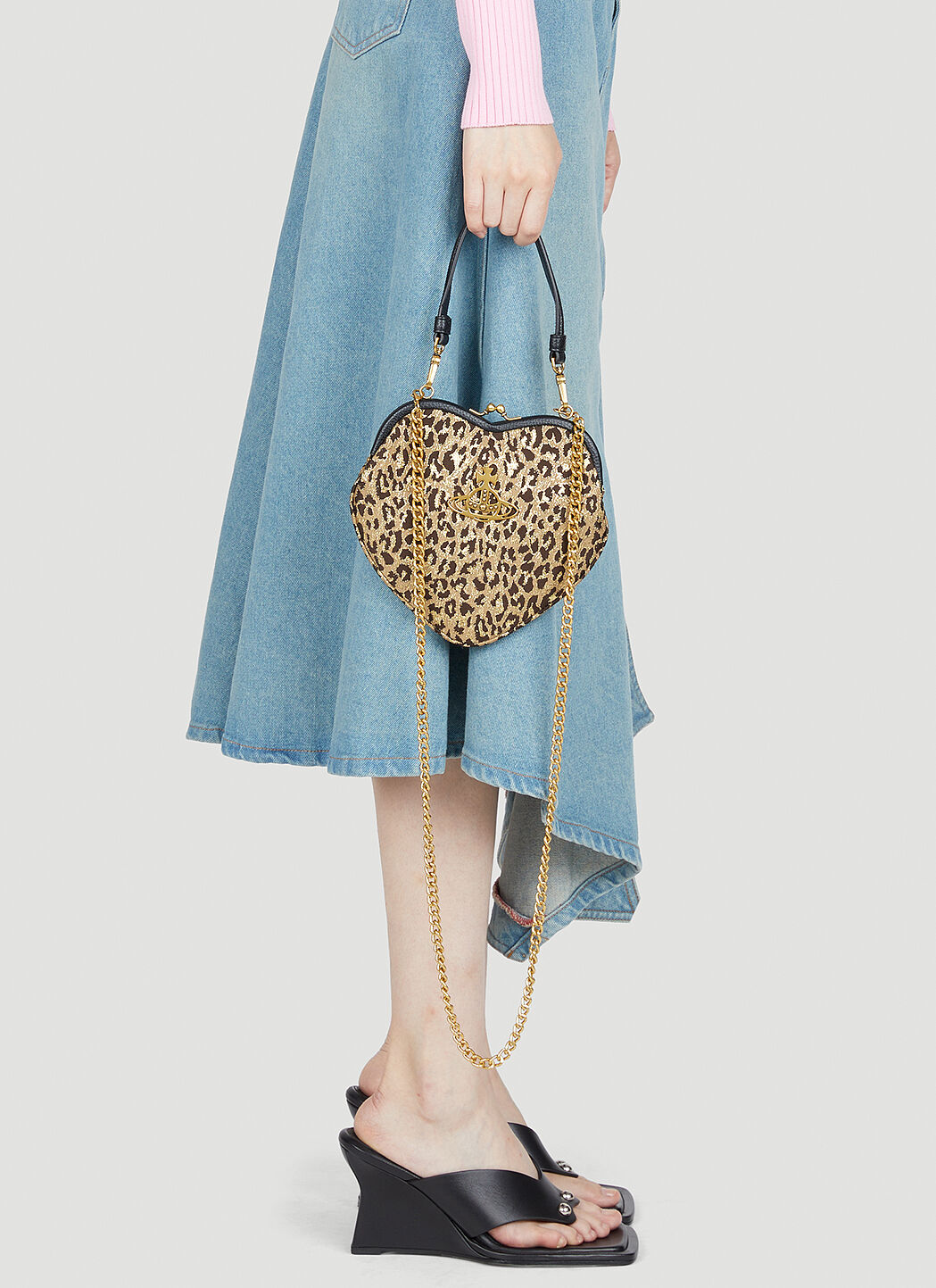 Vivienne westwood leopard bag deals