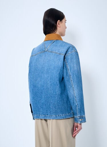 Bottega Veneta 复古靛蓝牛仔夹克  蓝色 bov0259007