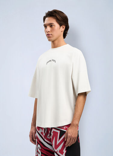 Palm Angels Classic Logo Over Tee White pma0164299