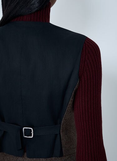 Wool Waistcoat Max Mara Wool Waistcoat Brown max0262065