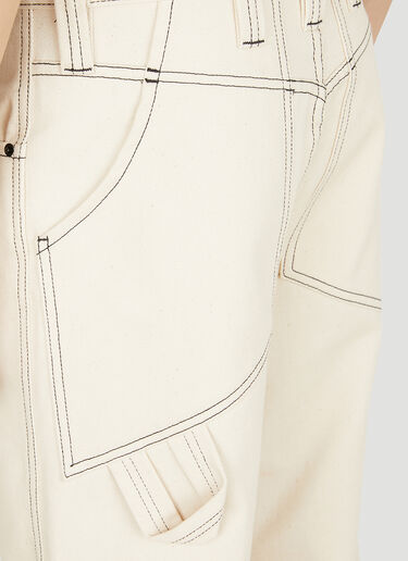 Redux Baggy Jeans Eckhaus Latta Redux Baggy Jeans Beige eck0151005
