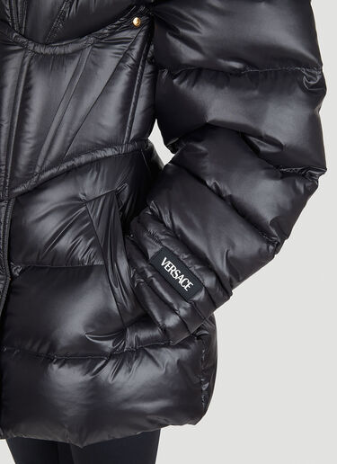 Versace 衬垫束衣夹克 黑 vrs0250011