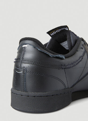 Maison Margiela x Reebok Club C Trompe L'œil Sneakers Black rmm0148007