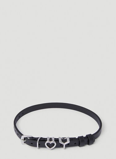 Y Heart Choker Necklace Y/Project Y Heart Choker Necklace Black ypr0249017