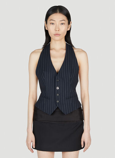 Coperni Tailored Vest Jacket Dark Blue cpn0252003