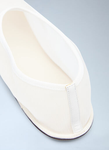 The Row 袜式平底鞋  白色 row0253056