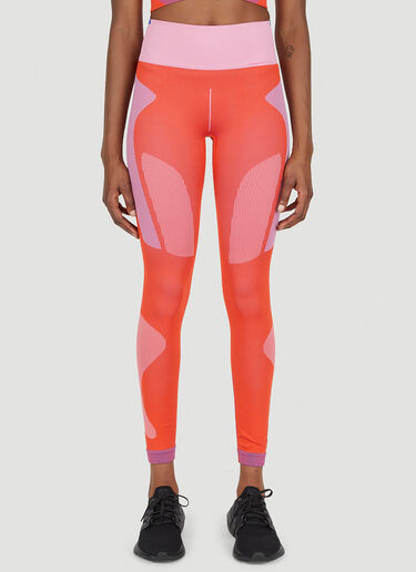 adidas by Stella McCartney Truestrength Yoga Knit Leggings Red asm0248019