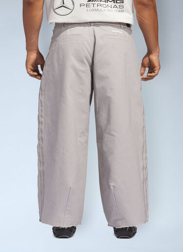 adidas x Bad Bunny x Mercedes AMG F1 Logo Motif Disressed Pants Grey adi0364004