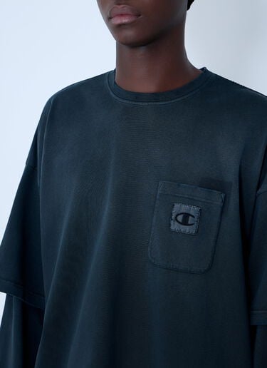 Champion Nowhere University T-Shirt Black cha0162004