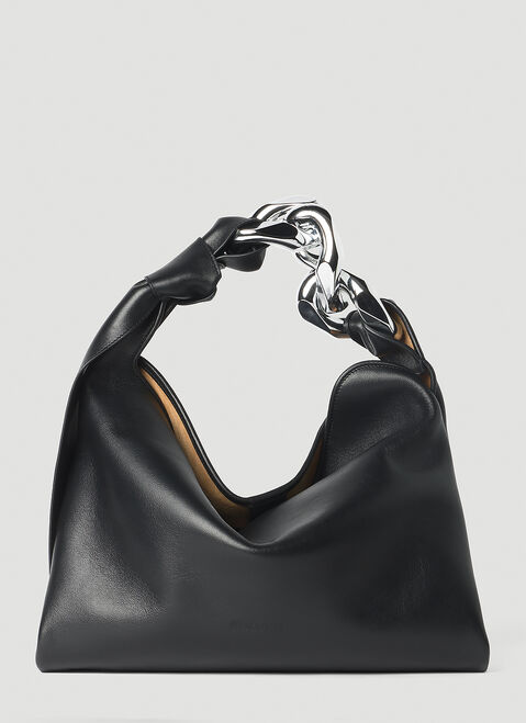 JW Anderson スモールチェーンホーボーショルダーバッグ ホワイト jwa0254013