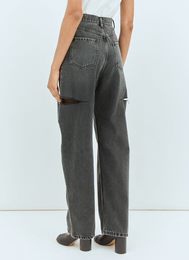 Maison Margiela Cut-Out Jeans Black mla0257001