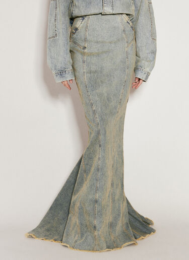Caudal Fin Maxi Skirt Entire Studios Caudal Fin Maxi Skirt Blue ent0256005