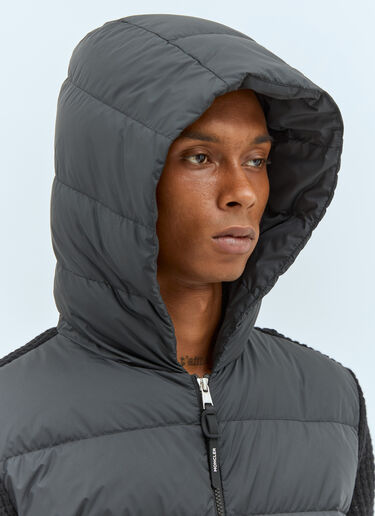 Moncler 衬垫拉链开衫 黑色 mon0158028