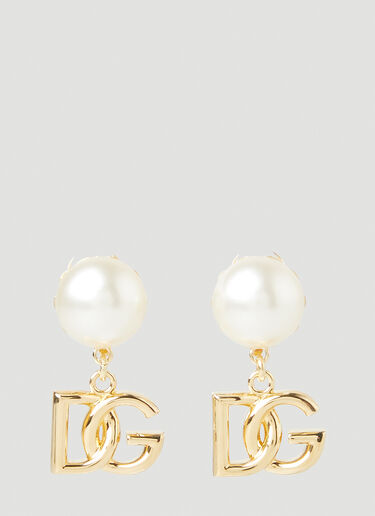 Dolce & Gabbana Newton Clip On Earrings Gold dol0248050