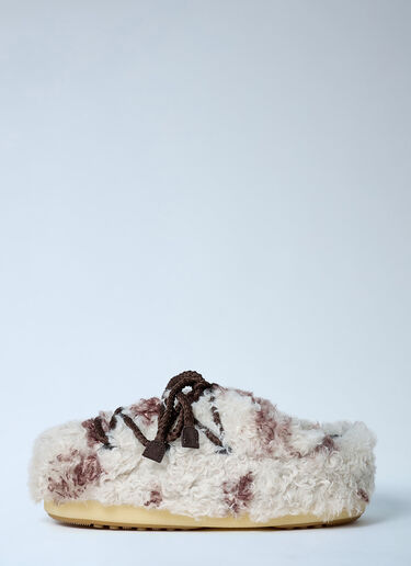 MB EVX Curly Mules Moon Boot MB EVX Curly Mules Beige mnb0362015