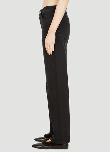 TOTEME Twisted Seam Jeans Black tot0251027