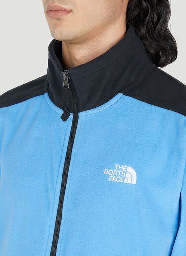 The North Face Polartec 徽标夹克 蓝色 tnf0152019