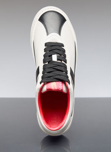 Lanvin x Future Cash Leather Sneakers White lvf0157009