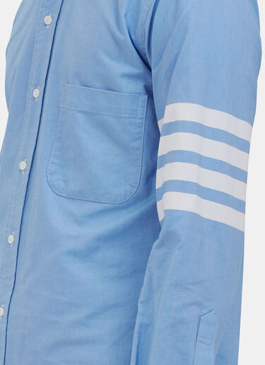 Thom Browne 4 Bar Oxford Shirt Blue thb0125026