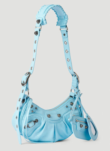 Balenciaga Le Cagole XS Shoulder Bag Blue bal0254065