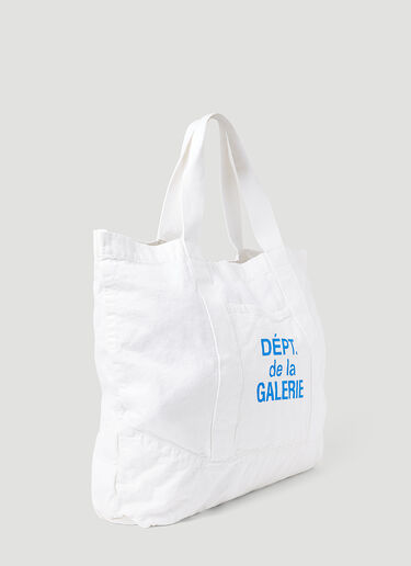 Logo Print Canvas Tote Bag Gallery Dept. Logo Print Canvas Tote Bag White gdp0152039