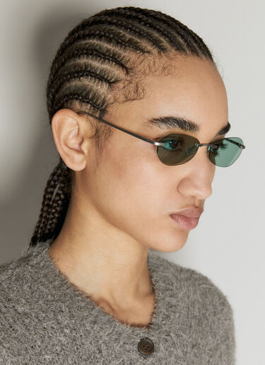 Adorable Frameless Sunglasses Our Legacy Adorable Frameless Sunglasses Silver ous0356018
