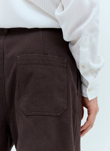 Acne Studios 배기 트윌 팬츠  블랙 acn0157012