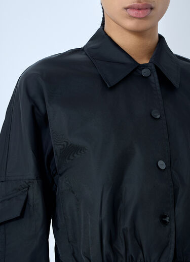 GANNI Duchesse Short Jacket Black gan0259001