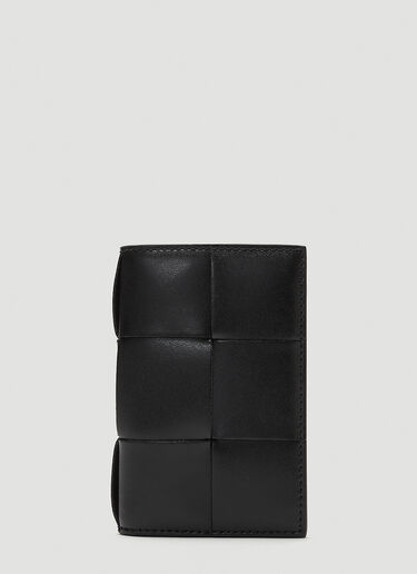 Bottega Veneta Bi-Fold Card Holder Black bov0143035