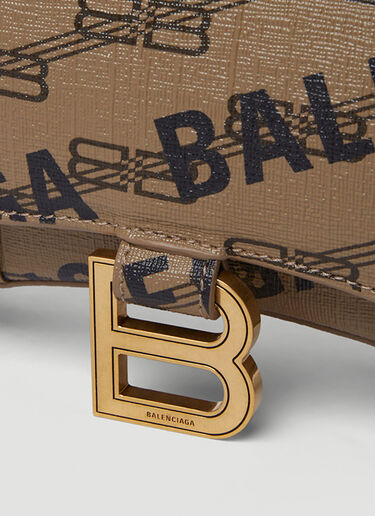 Balenciaga Hourglass BB 链带钱包 米色 bal0250005