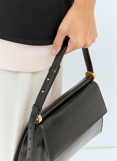 Jil Sander Ghost Square Crossbody Bag Black jil0257015