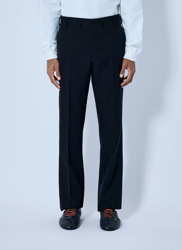 Prada Tailored Wool Trousers Black pra0166212