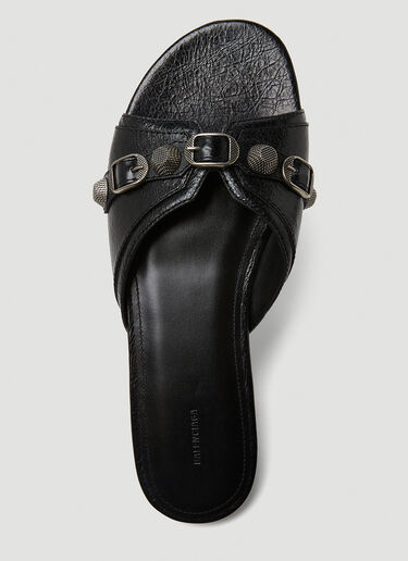 Balenciaga Cagole Sandals Black bal0249031