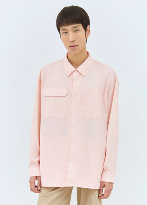 Burberry x Tokyo Design Collective Oversized Work Shirt Brown bur0158003